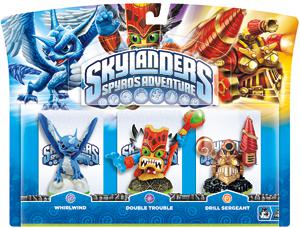 Skylanders : Figuras Triple Pack 1F